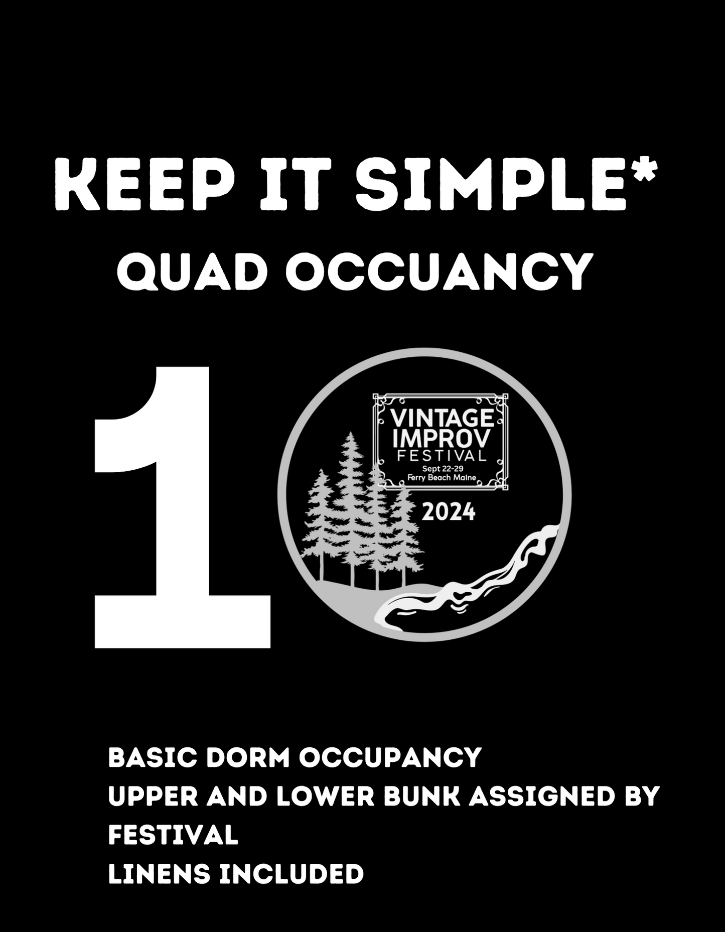 KEEP IT SIMPLE QUAD OCCUPANCY SCHOLARSHIP